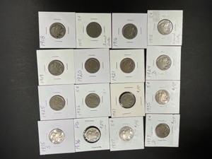 16- Buffalo Nickels