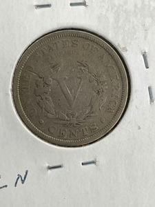 1889 V Nickel
