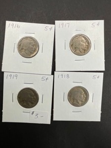 4- Buffalo Nickels