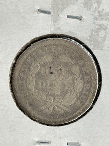 1843 Seated Dime