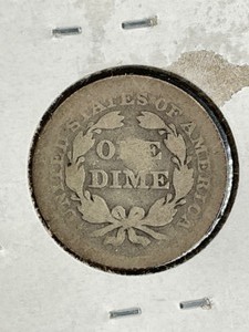 1853 Seated Dime