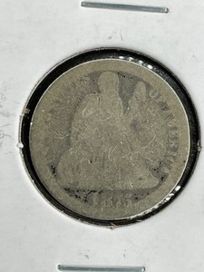 1875-CC Seated Dime