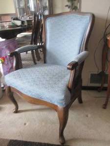 Antique Arm Chair with Cane Sides