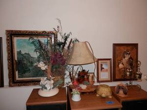 Lot of Home Decor & Framed Wall Decor