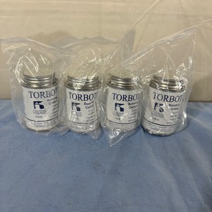 Lot of 4 NEW Torbot TT410 4 fl oz. Extra Strong Liquid Latex Adhesive Bonding Cement Can