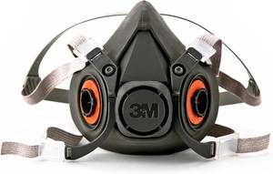 Lot of 4 NEW 3M (6502QL, 6501QL, 6100) Size Small and Medium&nbspRugged Half-Mask Facepiece Reusable Respirators with Quick Latch (1 Small 6100 has filters) Plus 10 pairs of 2071 Particle Filter Packs