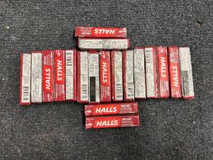 lot 4 image: 19 Packs of Hall Sore Throat Cough Drops - Cherry