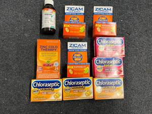 lot 10 image: Cold and Flu Supplements