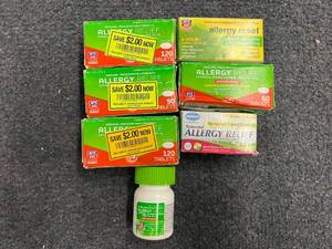 lot 12 image: Lot of Allergy Relief Medication