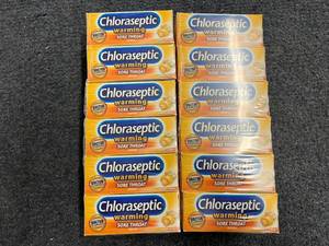 lot 27 image: 12 Packs of Chloraseptic Sore Throat Lozenges - Honey Lemon