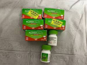 lot 35 image: 7 x 90ct Packs of Allergy Relief