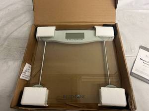 lot 40 image: Blue Stone Body Weight Scale - Works