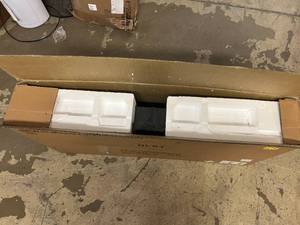 lot 48 image: 50 Wall-Mount Linear Electric Fireplace with Remote