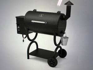 lot 74 image: Z Grills Wood Pellet Smoker