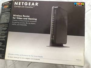 lot 83 image: Netgear Wireless Router for Video and Gaming
