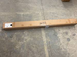 lot 100 image: Amazon Basics Modern Medal Platform Bed with Wood Slat Support
