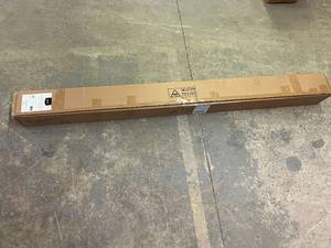 lot 101 image: Amazon Basics Modern Medal Platform Bed with Wood Slat Support