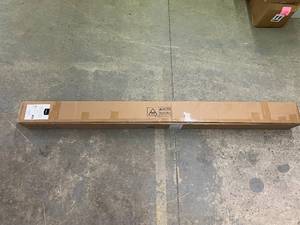 lot 104 image: Amazon Basics Modern Medal Platform Bed with Wood Slat Support
