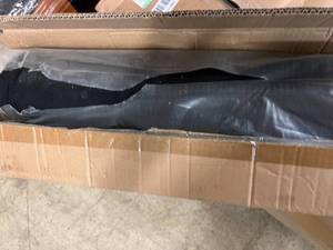 lot 157 image: 54 x 25 yard Roll of Duvetyne - Black