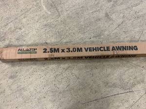 lot 163 image: 2.5m x 3m All Top Vehicle Awning