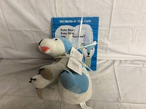 lot 206 image: Polar Bear Stuffed Animal and Toy