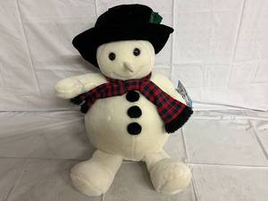 lot 207 image: Snowman Stuffed Toy