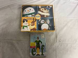 lot 229 image: 3 Toys, Book, and Elf Movie