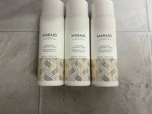 lot 272 image: 3 Bottles of Marajo Hair Care Nourishing Cleansing Creme