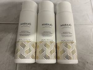 lot 275 image: 3 Bottles of Marajo Hair Care Nourishing Cleansing Creme