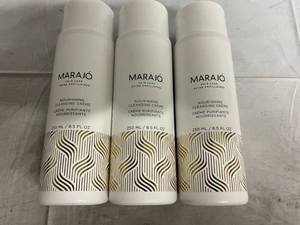 lot 276 image: 3 Bottles of Marajo Hair Care Nourishing Cleansing Creme