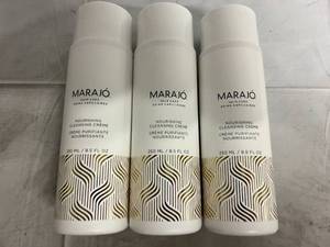 lot 280 image: 3 Bottles of Marajo Hair Care Nourishing Cleansing Creme