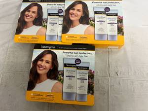 lot 310 image: 3 Boxes of Neutrogena Ultra Sheer Dry-Touch 55 SPF Sunscreen