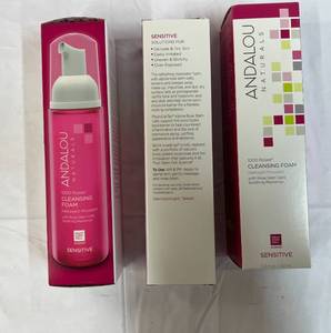 lot 440 image: 3x Andalou Cleansing Foam