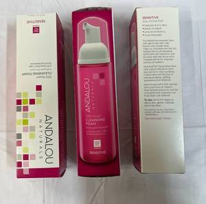 lot 442 image: 3x Andalou Cleansing Foam