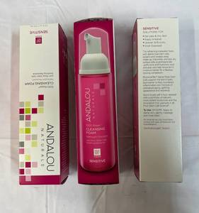 lot 443 image: 3x Andalou Cleansing Foam