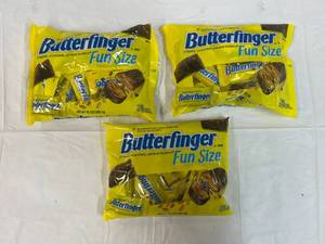 lot 434 image: 3x 10.2oz Bags Fun Size Butterfinger Candy Bars