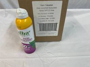 lot 444 image: 6x 6oz Alba Kids Sunscreen SPF 50-Clear Spray