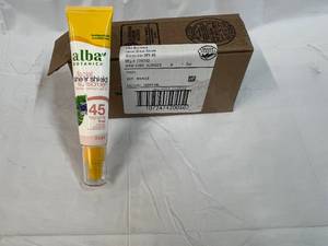 lot 455 image: 6x 2oz Alba Facial Sunscreen SPF 45
