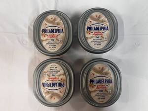 lot 40 image: 4x 7.5oz Philadelphia Cream Cheese-Garden Vegetable