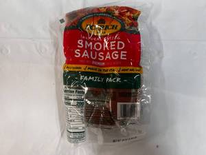 lot 49 image: G. Eckrich Smoked Sausage-2.44lb Family Pack