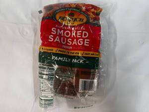 lot 51 image: G. Eckrich Smoked Sausage-2.44lb Family Pack