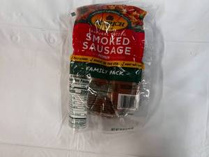 lot 52 image: G. Eckrich Smoked Sausage-2.44lb Family Pack