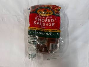 lot 54 image: G. Eckrich Smoked Sausage-2.44lb Family Pack