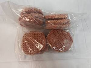 lot 55 image: G. 2x 2lb 6 Packs of 13 lb Hamburgers Patties
