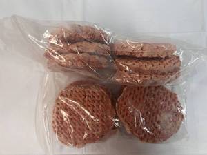 lot 59 image: G. 2x 2lb 6 Packs of 13 lb Hamburgers Patties