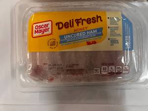 lot 78 image: D. 8x 8oz Oscar Meyer Deli Fresh Lower Sodium Honey Uncured Ham