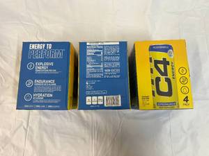 lot 142 image: 3x 4 Packs C4 Energy Drink 12oz Cans