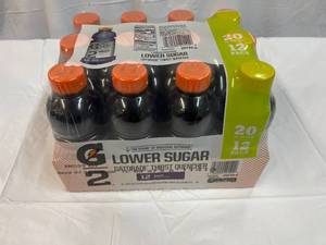 lot 162 image: 12x 20oz G2 Gatorade-Grape