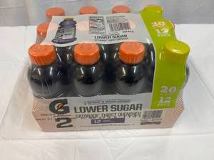 lot 164 image: 12x 20oz G2 Gatorade-Grape