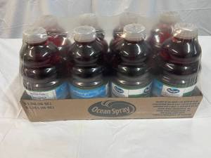 lot 175 image: 8x 46oz Ocean Spray Cranberry Juice